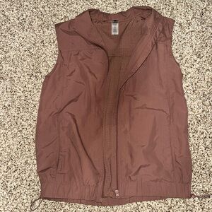 Mauve/Brown mono b Vest